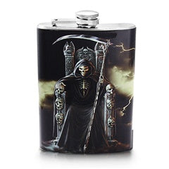 Stainless Steel Wine Hip Flask 8oz