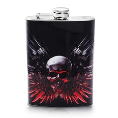 Stainless Steel Wine Hip Flask 8oz