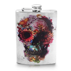 Stainless Steel Wine Hip Flask 8oz