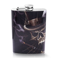 Stainless Steel Wine Hip Flask 8oz